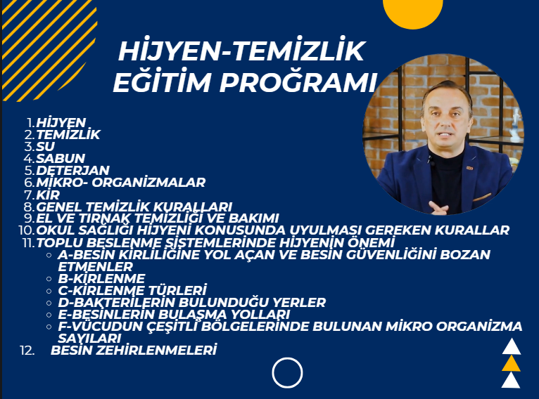 HİJYEN EĞİTİMİ - ZORUNLU